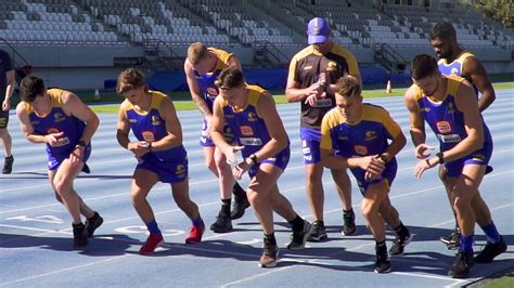 Ollie Hollands pushes hard during the <strong>2km time trial</strong>. . Worst afl 2km time trial